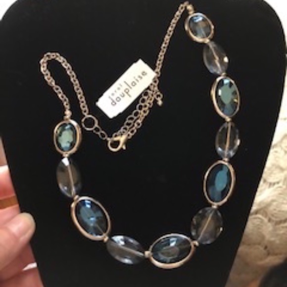 *HOST PICK* Two-Tone Blue and Silver Necklace *NEW* - Picture 4 of 6